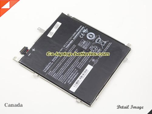  image 2 of Genuine TOSHIBA AT300SE-101 Battery For laptop 6600mAh, 25Wh , 3.7V, Black , Li-Polymer