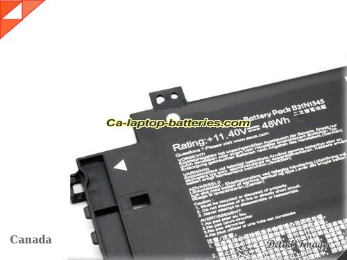  image 2 of B31N1345 Battery, Canada Li-ion Rechargeable 48Wh ASUS B31N1345 Batteries