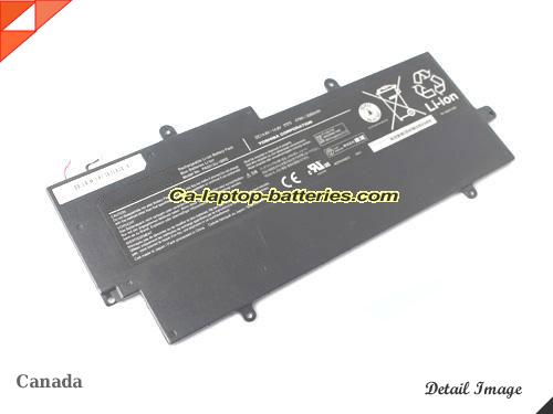  image 3 of Genuine TOSHIBA sattelite z830 Battery For laptop 3060mAh, 47Wh , 14.8V, Black , Li-ion