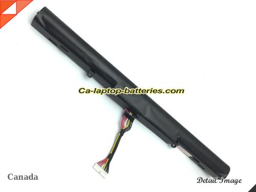  image 4 of Genuine ASUS VivoBook X751BP Battery For laptop 2500mAh, 37Wh , 14.4V, Black , Li-ion