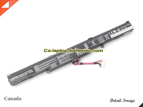  image 5 of Genuine ASUS VivoBook X751BP Battery For laptop 2950mAh, 44Wh , 15V, Black , Li-ion