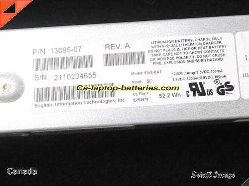  image 5 of Genuine IBM DS4700 1814-72A Battery For laptop 52.2Wh, 1.8V, calx , LITHIUM-ION