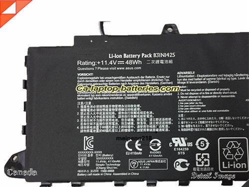  image 2 of 0B20001400100 Battery, Canada Li-ion Rechargeable 4110mAh, 48Wh  ASUS 0B20001400100 Batteries