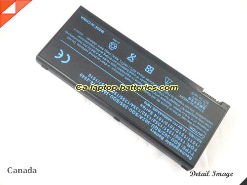  image 2 of BT.A1003.002 Battery, Canada Li-ion Rechargeable 6600mAh ACER BT.A1003.002 Batteries