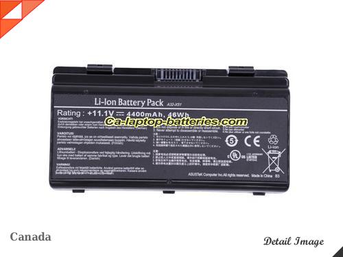  image 1 of A32X51 Battery, Canada Li-ion Rechargeable 4400mAh, 46Wh  ASUS A32X51 Batteries