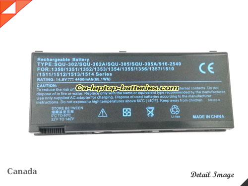  image 5 of SQU-302 Battery, Canada Li-ion Rechargeable 6600mAh ACER SQU-302 Batteries