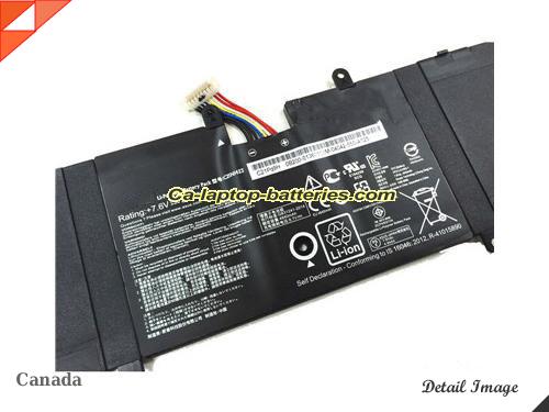  image 2 of Genuine ASUS R301LA-FN063H Battery For laptop 5000mAh, 38Wh , 7.6V, Black , Li-ion