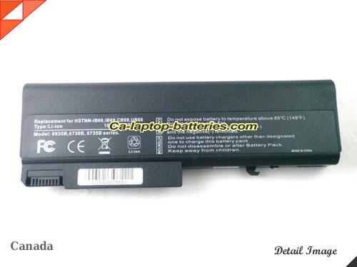  image 5 of HP COMPAQ Business Notebook 6535B Replacement Battery 6600mAh 11.1V Black Li-ion