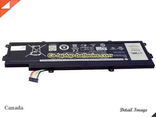  image 3 of Genuine DELL Chromebook 11 (3120) Battery For laptop 3800mAh, 43Wh , 11.1V, Black , Li-ion