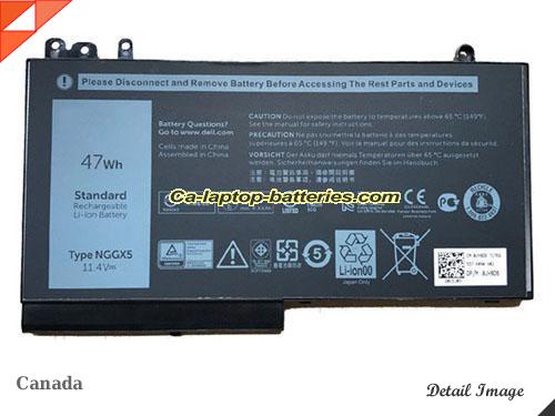  image 1 of Genuine DELL Latitude E5270 Battery For laptop 4130mAh, 47Wh , 11.4V, Black , Li-ion
