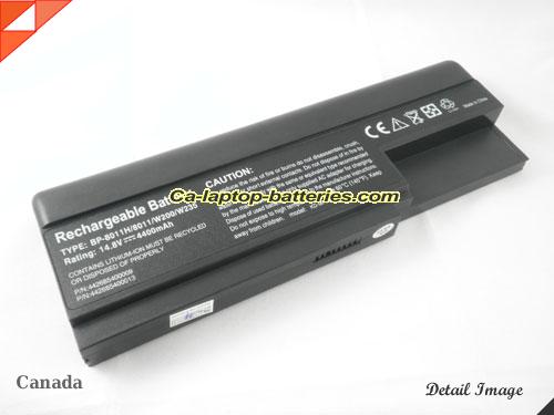  image 1 of WINBOOK W200 Replacement Battery 4400mAh 14.8V Black Li-ion