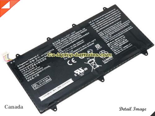  image 1 of H12GT201A Battery, Canada Li-ion Rechargeable 6000mAh, 23Wh  LENOVO H12GT201A Batteries