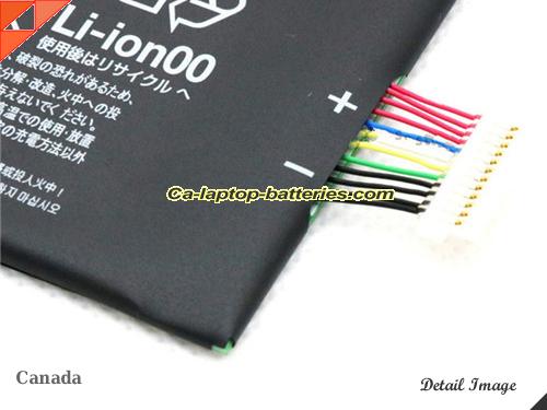  image 3 of Genuine LENOVO A10-80HC Battery For laptop 6340mAh, 23Wh , 3.7V, Black , Li-ion