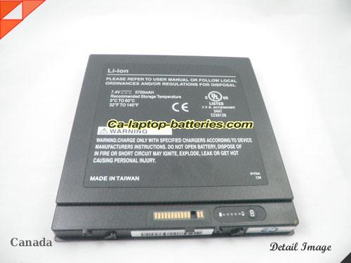  image 5 of 909T2021F Battery, Canada Li-ion Rechargeable 5700mAh XPLORE 909T2021F Batteries