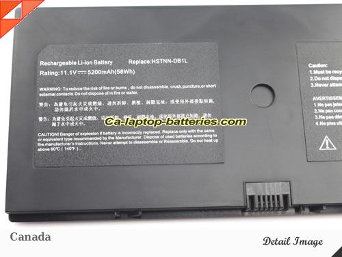  image 3 of 538693271 Battery, Canada Li-ion Rechargeable 5200mAh, 58Wh  HP 538693271 Batteries