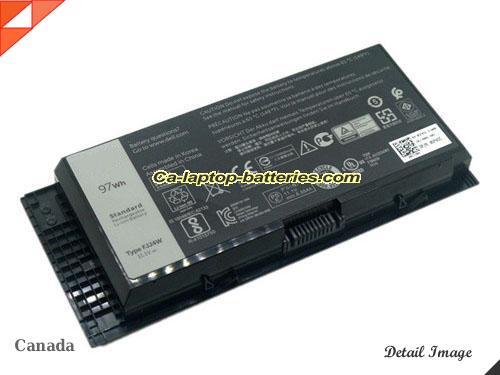  image 5 of Genuine DELL Precision M4700 Battery For laptop 8700mAh, 97Wh , 11.1V, Black , Li-ion
