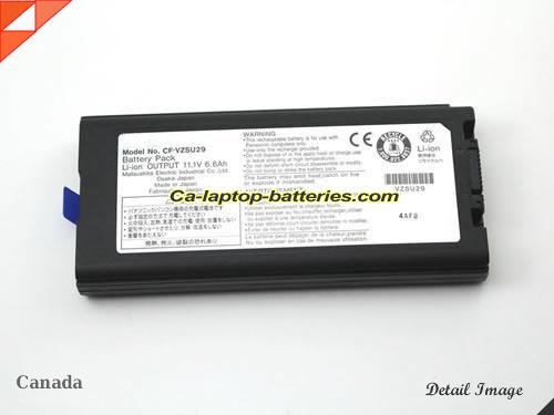  image 4 of Genuine PANASONIC Toughbook CF-VZSU29AS Battery For laptop 6600mAh, 11.1V, Black , Li-ion