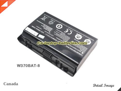  image 3 of Genuine CLEVO W355ST Battery For laptop 5200mAh, 76.96Wh , 14.8V, Black , Li-ion