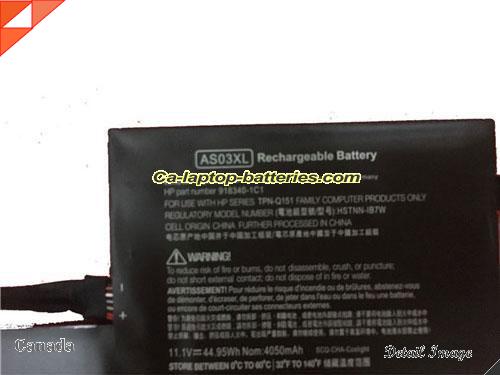  image 2 of HSTNNIB7W Battery, Canada Li-ion Rechargeable 4050mAh, 45Wh  HP HSTNNIB7W Batteries