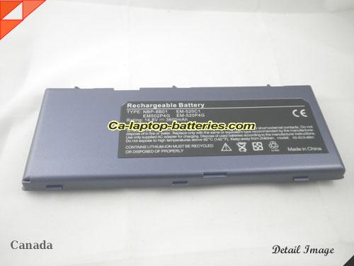  image 5 of NBP8B01 Battery, Canada Li-ion Rechargeable 3600mAh WINBOOK NBP8B01 Batteries