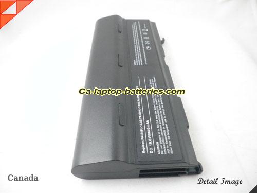  image 4 of TOSHIBA VX/670LS Replacement Battery 8800mAh 10.8V Black Li-ion