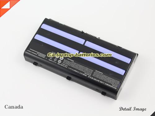  image 5 of Genuine CLEVO N151RF Battery For laptop 62Wh, 11.1V, Black , Li-ion