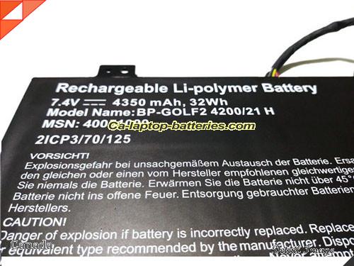  image 2 of 2ICP3/70/125 Battery, Canada Li-ion Rechargeable 4350mAh, 32Wh  ACER 2ICP3/70/125 Batteries