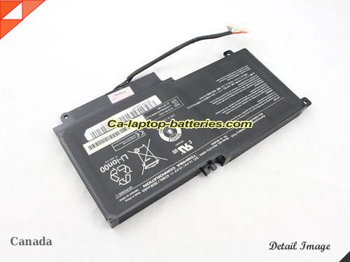  image 3 of Genuine TOSHIBA Satelite Pro L50-A Battery For laptop 2838mAh, 43Wh , 14.4V, Black , Li-ion