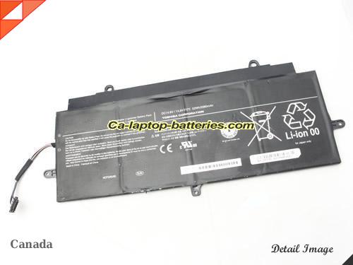  image 1 of Genuine TOSHIBA PSU7FA-00T00K Battery For laptop 3380mAh, 52Wh , 14.8V, Black , Li-polymer