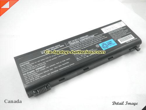  image 5 of TOSHIBA U920T Replacement Battery 2000mAh 14.4V Black Li-ion
