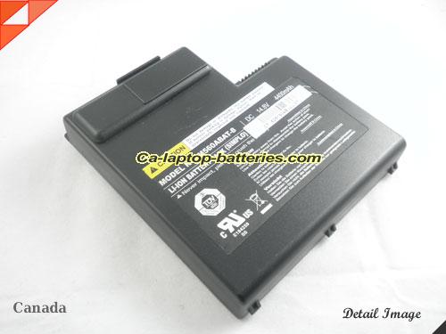  image 1 of Genuine CLEVO M560 Series Battery For laptop 4400mAh, 14.8V, Black , Li-ion