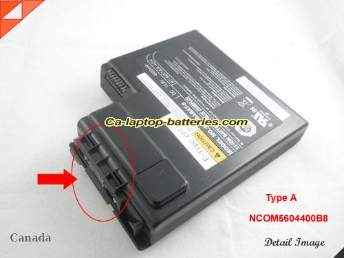  image 5 of Genuine CLEVO M560 Series Battery For laptop 4400mAh, 14.8V, Black , Li-ion