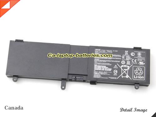  image 5 of Genuine ASUS N550J-CN244H Battery For laptop 4000mAh, 59Wh , 14.8V, Black , Li-Polymer