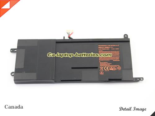  image 5 of Genuine CLEVO P670re Battery For laptop 60Wh, 14.8V, Black , Li-ion