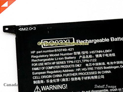  image 2 of Genuine HP 10-N054SA Battery For laptop 8390mAh, 33Wh , 3.8V, Black , Li-ion
