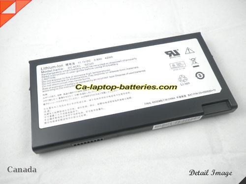  image 5 of SAHARA SLATE SG22 I400 Series Replacement Battery 3800mAh 11.1V Black Li-ion