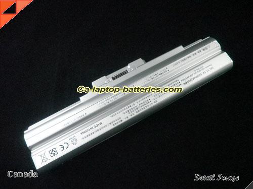  image 3 of SONY VAIO VGN FW41M Replacement Battery 5200mAh 11.1V Silver Li-ion