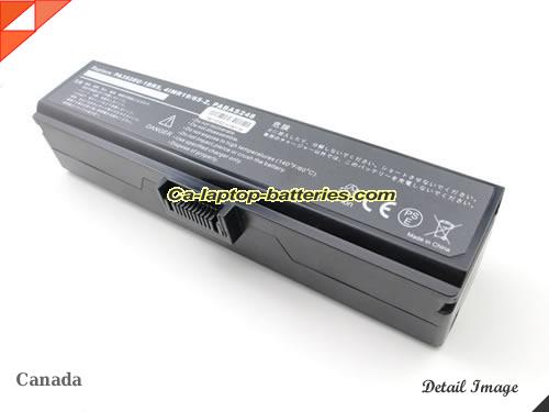  image 2 of TOSHIBA QOSMIO X770-1BRS Replacement Battery 4400mAh, 63Wh  14.4V Black Li-ion