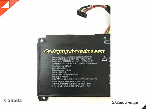  image 2 of Genuine LENOVO Ideapad 120S14 Battery For laptop 4140mAh, 7.5V, Black , Li-Polymer