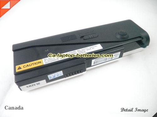  image 3 of Genuine CLEVO TN120 Series Battery For laptop 2400mAh, 14.8V, Black and White , Li-ion