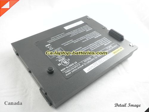  image 2 of CLEVO PortaNote D9T Replacement Battery 6600mAh 14.8V Black Li-ion