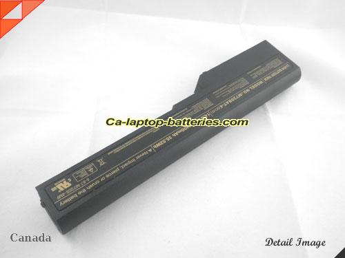  image 2 of Genuine CLEVO MobiNote M72 Battery For laptop 2400mAh, 14.8V, Black , Li-ion
