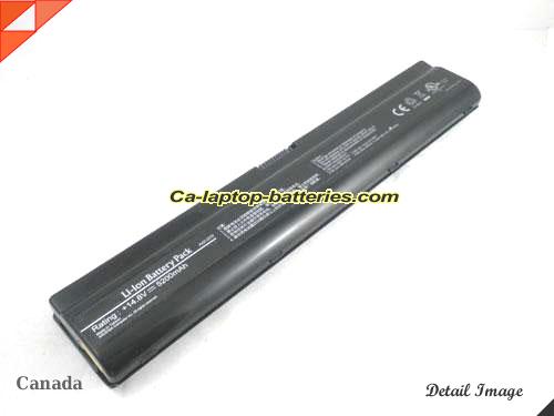  image 1 of A42-G70 A42G70 Battery, Canada Li-ion Rechargeable 5200mAh ASUS A42-G70 A42G70 Batteries