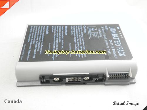  image 5 of CLEVO D630S Replacement Battery 6000mAh 11.1V Grey Li-ion