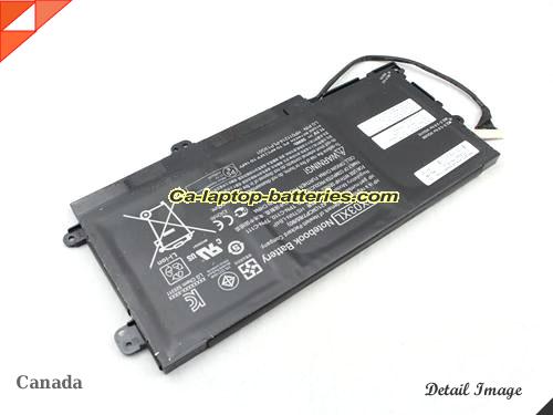  image 3 of Genuine HP Envy 14K027cl Battery For laptop 50Wh, 11.1V, Black , Li-ion