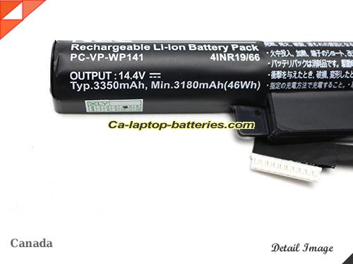  image 3 of Genuine NEC PC-NS700FAR Battery For laptop 3180mAh, 14.4V, Black , Li-Polymer