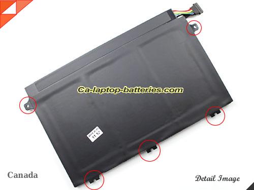  image 3 of Genuine LENOVO ThinkPad E480-20KQS00000 Battery For laptop 3880mAh, 45Wh , 4.05Ah, 11.1V, Black , Li-Polymer