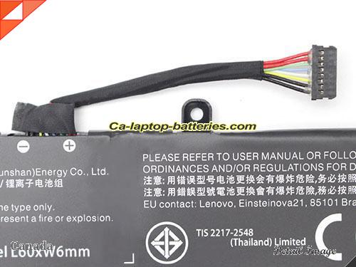  image 5 of 5B10Q13162 Battery, Canada Li-ion Rechargeable 3970mAh, 45Wh  LENOVO 5B10Q13162 Batteries