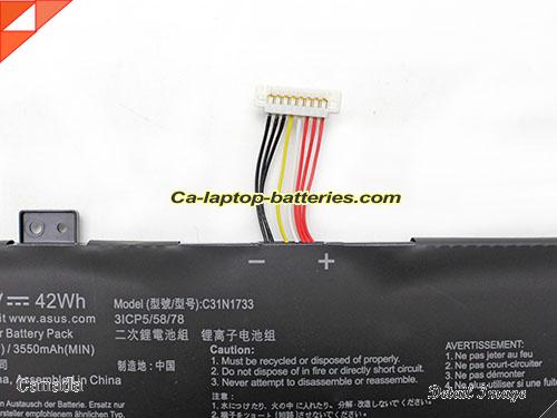  image 5 of Genuine ASUS VivoBook Flip 14 TP412UA-DB51T Battery For laptop 3640mAh, 42Wh , 11.55V, Black , Li-Polymer
