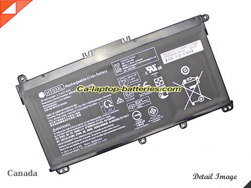  image 1 of Genuine HP 15-DA0020NR Battery For laptop 3470mAh, 41.9Wh , 11.55V, Black , Li-Polymer
